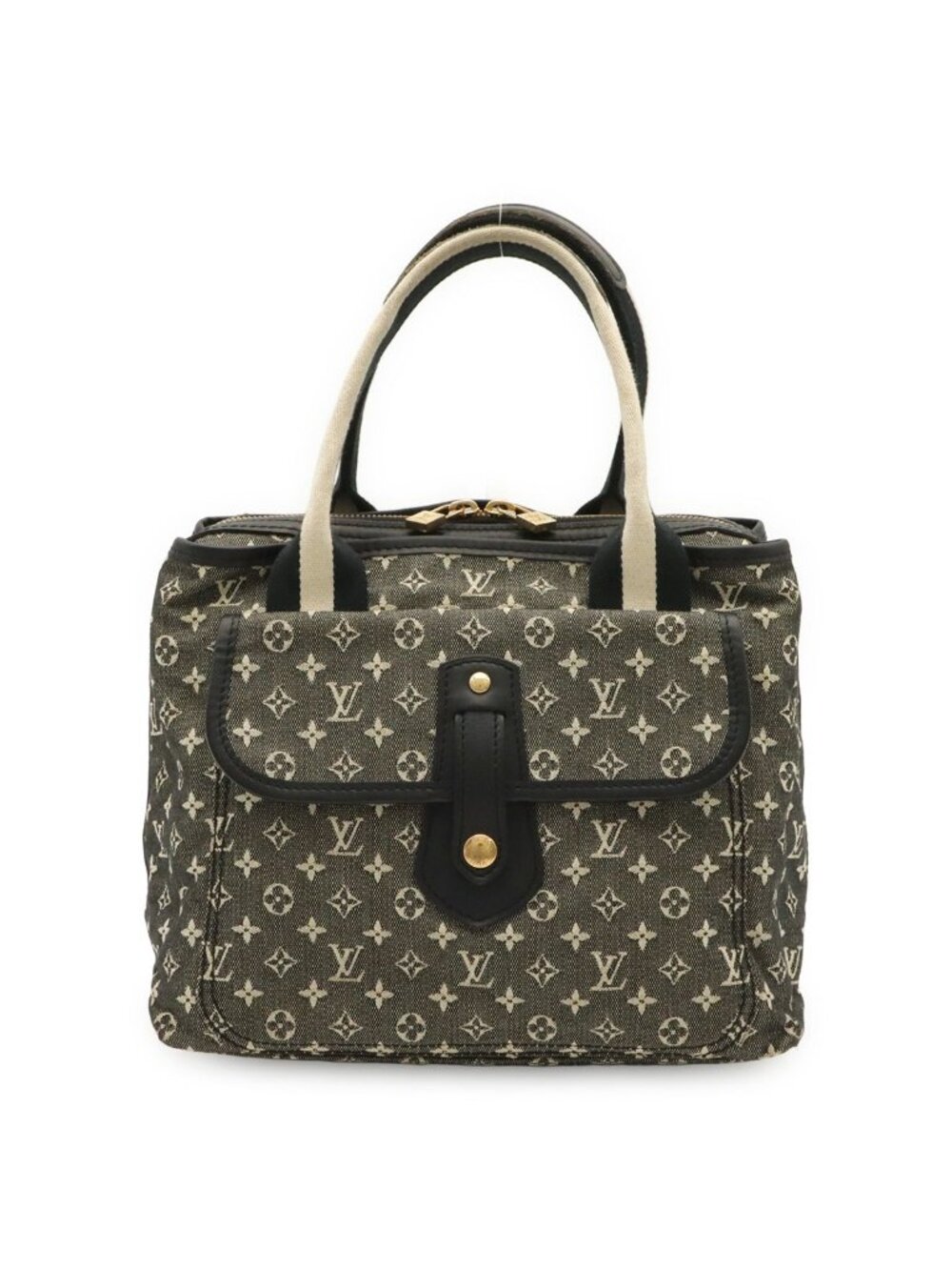 Louis Vuitton Monogram Mini Sac Marie Kate Handbag Canvas Leather Noir Black